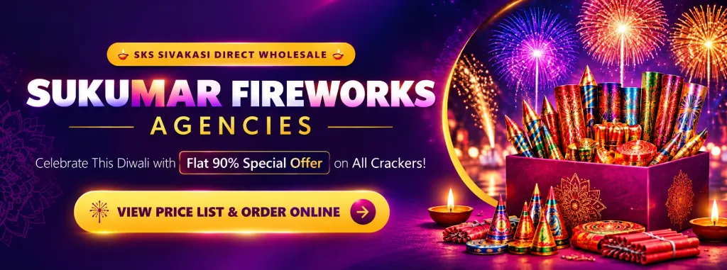 Chellamani Fireworks Agencies - 90% Special Offer Sivakasi Crackers